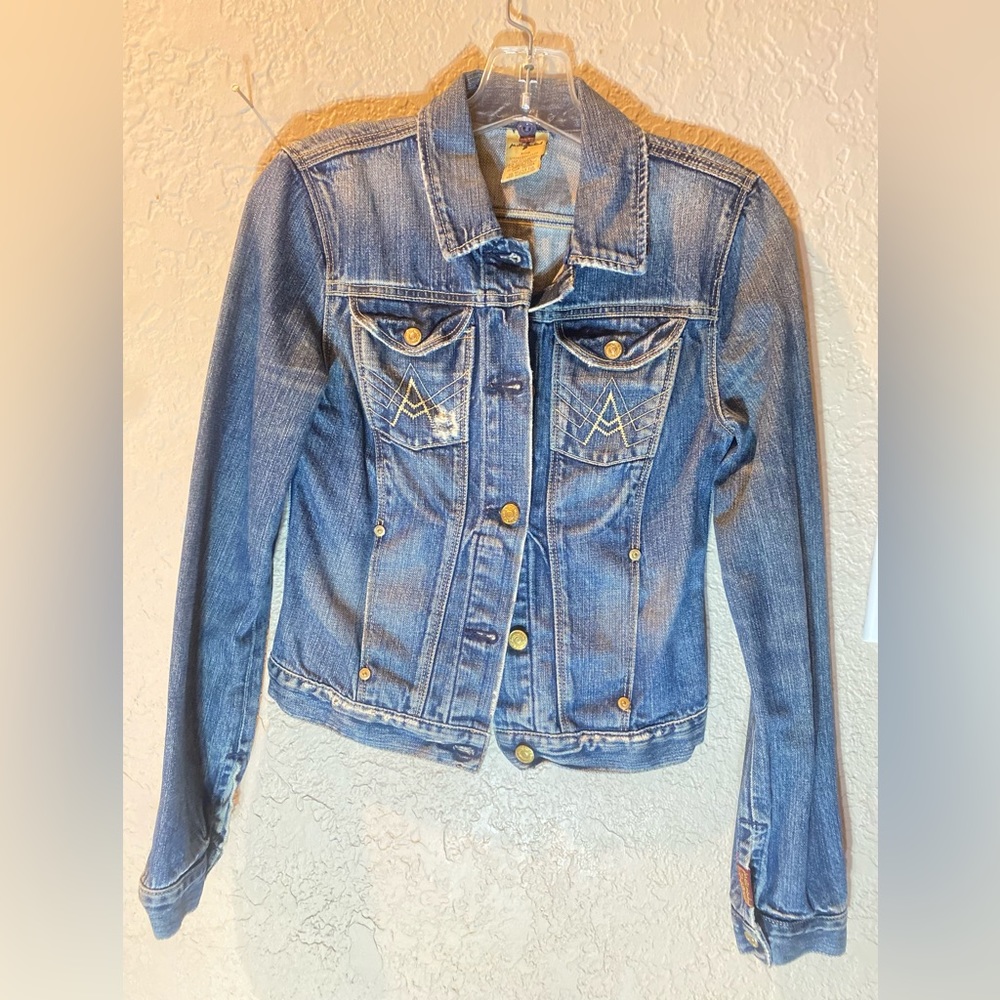 NWOT Dark Denim 7 for all Mankind Jacket